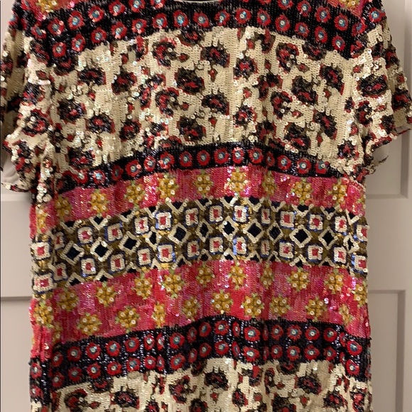 J.Crew Sequined blouse - Picture 2 of 3